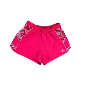 Adidas 3” Running Shorts Pink Athletic Activewear Women’s Size Small